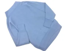 green label relaxing グリーンレーベルリラクシング ユナイテッドアローズ ボトルネック ドルマン ニット セーター 青 ◇■ レディース