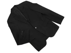 AMERICAN RAG CIE アメリカンラグシー ウール100% テーラード ジャケット size1/黒 ◇■ メンズ