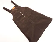 UNIVERSAL OVERALL ユニバーサルオーバーオール コーデュロイ ジャンパー スカート sizeF/茶 ◇■ レディース