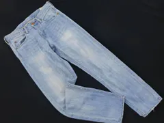 green label relaxing グリーンレーベルリラクシング ユナイテッドアローズ テーパード デニムパンツ size36/青 ■■ レディース