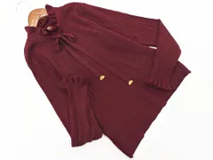 axes femme アクシーズファム リボン ニット セーター sizeM/紫 ◇■ レディース
