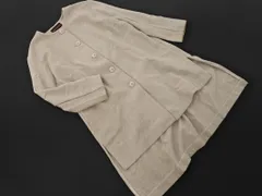 URBAN RESEARCH アーバンリサーチ ウール混 ノーカラー コート sizeF/グレー ◇■ レディース