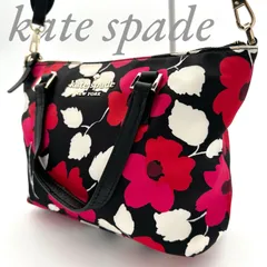 【B4677】 kate spade new york ケイト スペード ニューヨーク ワトソンレーン 2way ハンドバッグ ショルダーストラップ 花柄