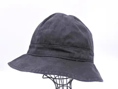 KIJIMA TAKAYUKI キジマタカユキ 182710 6パネル バケット ハット size3/黒 ■■◎メンズ