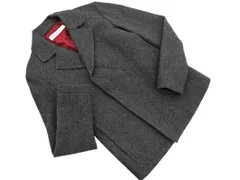 TAKEO KIKUCHI タケオキクチ ウール混 テーラード ジャケット size1/グレー ◇■ メンズ