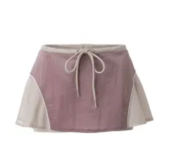 スリータイムズ ヴィンテージ ブロック スカート M