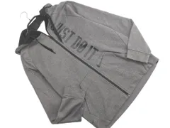 NIKE ナイキ 裏起毛 ジップアップ パーカー sizeM/グレー ◇■ メンズ