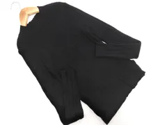 AZUL BY MOUSSY アズールバイマウジー リブ ニット セーター sizeS/黒 ◇■ レディース