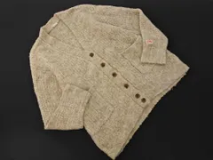 JaVa ジャバ クラシカルエルフ ニット カーディガン sizeL/グレージュ ◇■ レディース