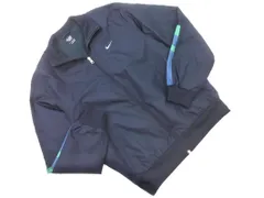 NIKE ナイキ ジップアップ ブルゾン ジャケット sizeM/紺 ◇■ メンズ