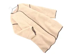 CLASSICAL ELF クラシカルエルフ ボア ノーカラー コート sizeL/ベージュ ◇■ レディース