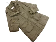 NATURAL BEAUTY BASIC ナチュラルビューティーベーシック 中綿 モッズ コート sizeS/カーキ ◇■ レディース
