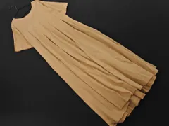 Mila Owen ミラオーウェン フレア Aライン ワンピース size1/ベージュ ■◆ レディース