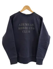 バズリクソンズ BUZZ RICKSON'S MOSQUITO CLUB 両面プリント 紺 スウェット ネイビー Lサイズ 101MT-5864のサムネイル