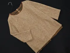 K.T. キヨコタカセ ウール混 切替 カットソー size9/ベージュ ◇■ レディース