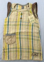 【タグ付き新品】チップトリップ CHIP TRIP ワンピース 100cm 子供服 中古のサムネイル