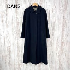 MY1967□DAKS□ダックス ロングコート カシミヤ50％ サイズ7AR - メルカリ