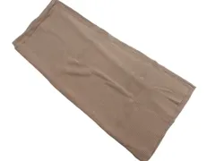 FREAK'S STORE フリークスストア リブ ニット ラップ調 マキシ スカート sizeF/モカ ◇■ レディース