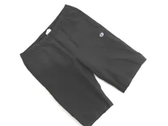 Champion チャンピオン リバースウィーブ 裏起毛 ハーフ パンツ sizeS/黒 ◇■ メンズ