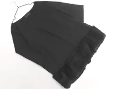 AMERICAN RAG CIE アメリカンラグシー 切替 フェイクファー カットソー sizeF/黒 ◇■ レディースのサムネイル