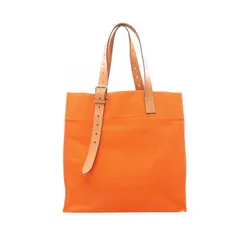エルメス HERMES トートバッグ エトリヴィエール ショッピング オレンジ レザー エトリヴィエール・ショッピング オレンジ レディース Used B