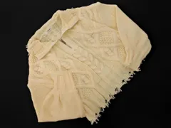 mily bilet ミウィビレット クラシカルエルフ ハーフジップ ケーブル編み ニット セーター sizeXL/アイボリー ◇■ レディース