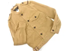 GREEN グリーン スタンドカラー Gジャン デニム ジャケット size1/ベージュ ◇■ レディース