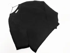 LOWRYS FARM ローリーズファーム クルーネック ニット セーター sizeM/黒 ◇■ レディース
