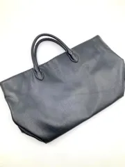 TOPKAPI トプカピ EFOLE 定価7700円 フェイクレザー ソフト シュリンク トート バッグ 黒 ■■レディース