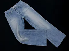EDWIN エドウィン USED加工 デニムパンツ size28/水色 ■■ レディース