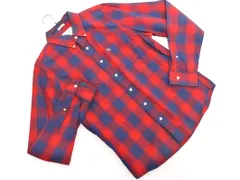 Abercrombie & Fitch アバクロンビー＆フィッチ チェック ボタンダウン シャツ sizeXXL/赤ｘ青 ◇■ メンズ