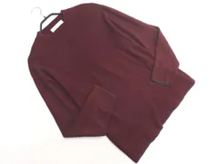 green label relaxing グリーンレーベルリラクシング ユナイテッドアローズ モックネック ニット セーター sizeM/えんじ ◇■ メンズ