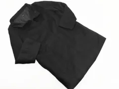 a.v.v アーヴェヴェ ウール混 スタンドカラー コート sizeL/黒 ◇■ レディース