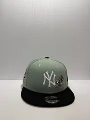 Newera ニューヨークヤンキース ワールドシリーズ1996 ローズ刺繍 9fifty スナップバックキャップ ツートンカラー