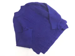 GLOBAL WORK グローバルワーク ハイネック ワイド幅 ニット セーター sizeM/青 ◇■ レディース