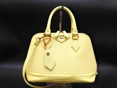 Samantha Vega サマンサベガ レザー ショルダー ハンド バッグ 黄 ■■ レディース