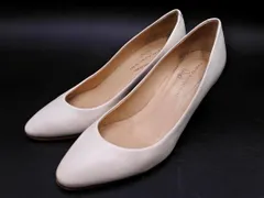FABIO RUSCONI ファビオルスコーニ ミドルヒール パンプス size36.5（22.5ｃｍくらい）/オフホワイト ■■ レディース