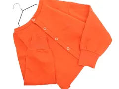 Ray Cassin レイカズン 裏起毛 スナップボタン ショート丈 カーディガン sizeF/オレンジ ◇■ レディース
