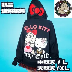 \\新作//【GALFY/ガルフィー：仲子パーカー】CANDY GALFY コラボ アップリケ刺繍 オーバーサイズ ストリート アメカジ カジュアル ユニセックス 161013 ブラック 新品未使用 少量入荷 送料無料