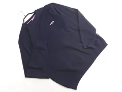 FILA フィラ ワンポイント トレーナー スウェット sizeLL/紺 ◇■ メンズ