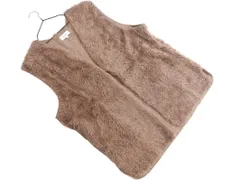 MONO-MART モノマート フェイク ファー ベスト sizeF/ベージュ ◇■ レディース