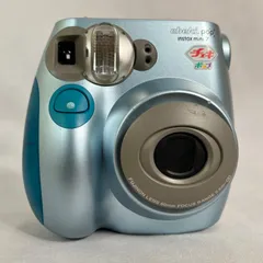 【管2602-205】FUJIFILM 富士フイルム cheki instax mini 7 インスタントカメラ ブルー系 60mm フジノンレンズ 現状渡し 動作未確認