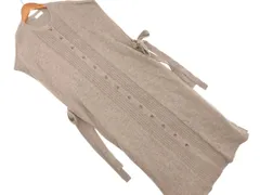 LOWRYS FARM ローリーズファーム ロング ニット ベスト sizeF/モカ ◇■ レディース