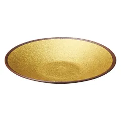 備前金溶彩 ７寸深皿