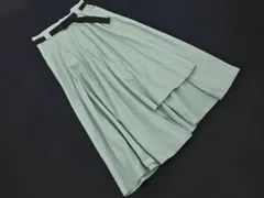 CIAOPANIC チャオパニック ベルト付 フレア ロング スカート sizeM/ミント ■■ レディース