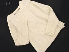 LOWRYS FARM ローリーズファーム ウール混 ニット セーター sizeM/オフホワイト ◇■ レディース