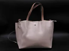 Legato Largo レガートラルゴ レザー 2WAY トート バッグ ベージュ ■■ レディース