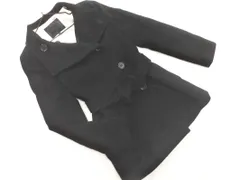 UNTITLED アンタイトル アンゴラ混 コート size2/黒 ◇■ レディース