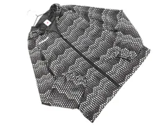 le coq sportif ルコックスポルティフ ドット フード ジャケット sizeM/黒 ◇■ レディース