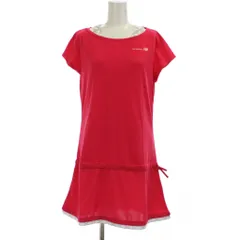 ニューバランス NEW BALANCE スポーツウェア チュニック L ピンク 半袖 ラウンドネック ドローストリングウエスト /GG ■GY58